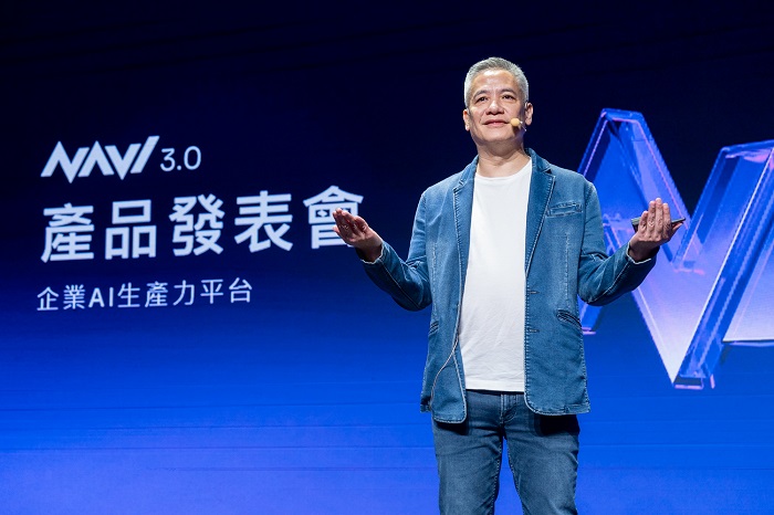 Netron網創資訊總經理吳炳鈞強調「NAVI3.0 能為為企業構築兼具提升生產力與堅實資安防禦力的長期競爭護城河」。圖/Netron網創資訊提供